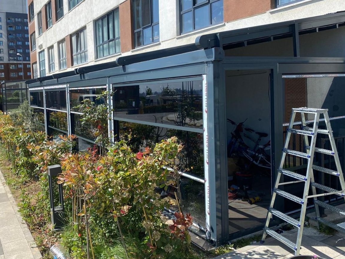 Tual Kent Sitesi Bahçeşehir Pergole ve Giyotin